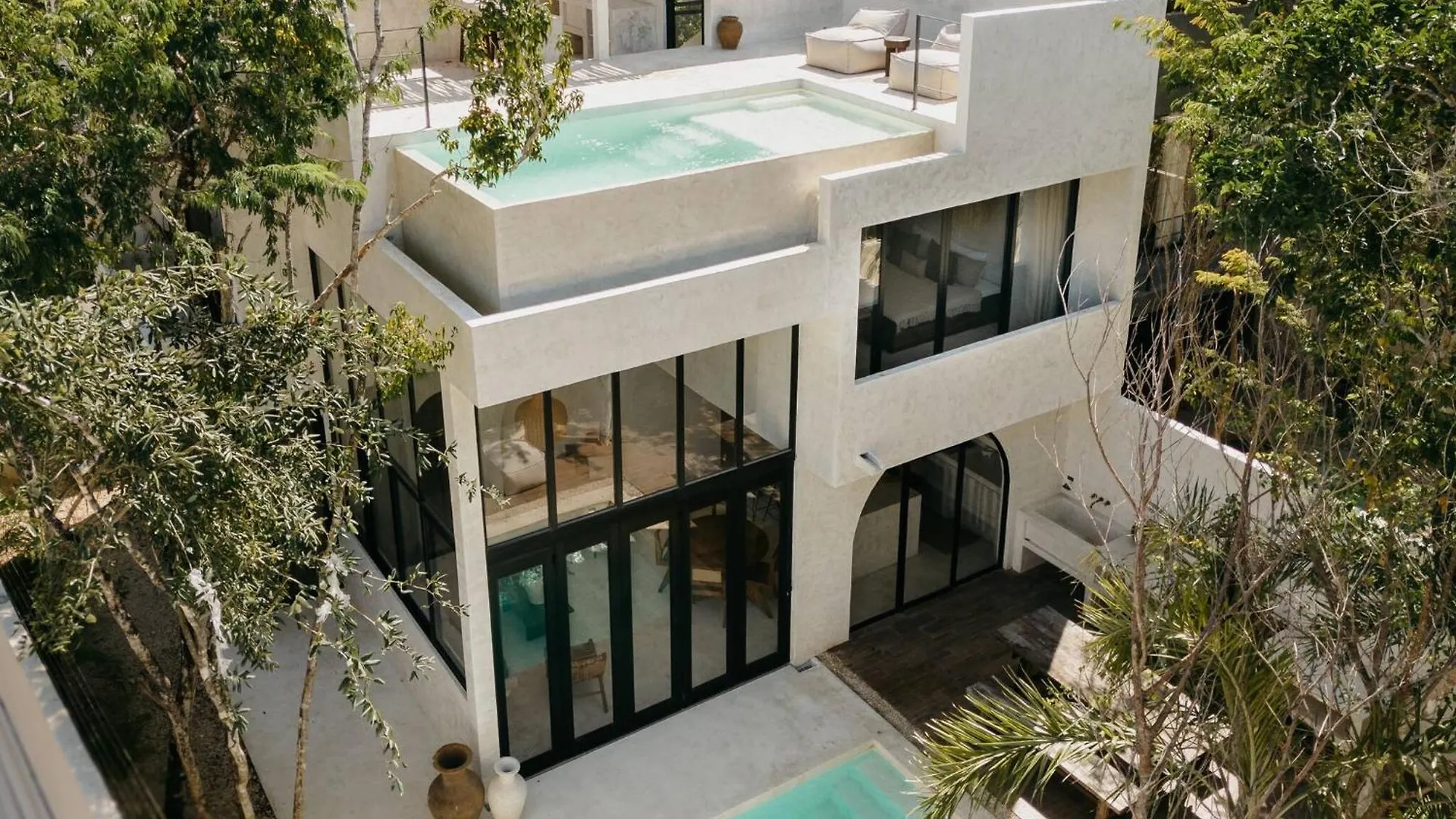 Casa Cielo Luxury Jungle Villa 3Br 2 Pools Tulum Mexico